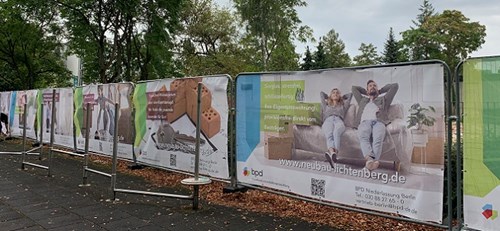 BPD Neubauprojekt Banner Muensterlandstrasse